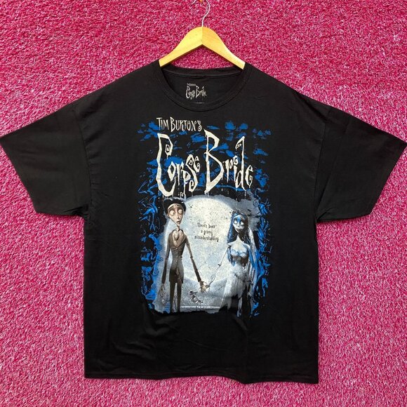 The Corpse Bride Emily & Victor Tim Burton T-Shirt 2XL - Picture 1 of 4